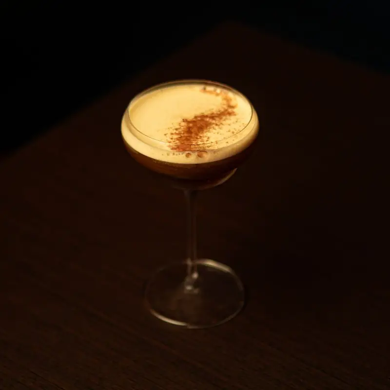 Carajillo mexicano en Piñata Cantina, cocina mexicana en Barcelona