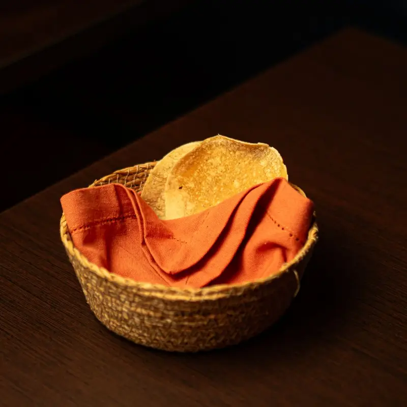 Tortillas en Piñata Cantina, cocina mexicana en Barcelona